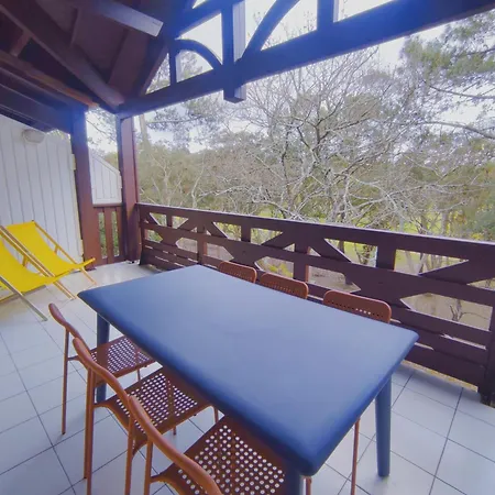 6 Personnes, 40m2, Lave-linge, 2 Salles De Bain, Grand Balcon, Piscine Et Proche Golf * Moliets-et-Maa