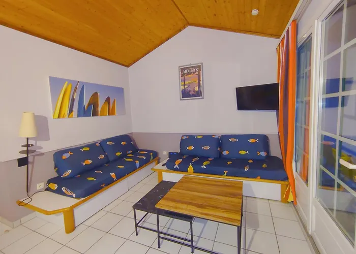 Apartman 5 Personnes, 40m2, A Moliets, Proche Golf, Grand Balcon, Piscine Et Bassin